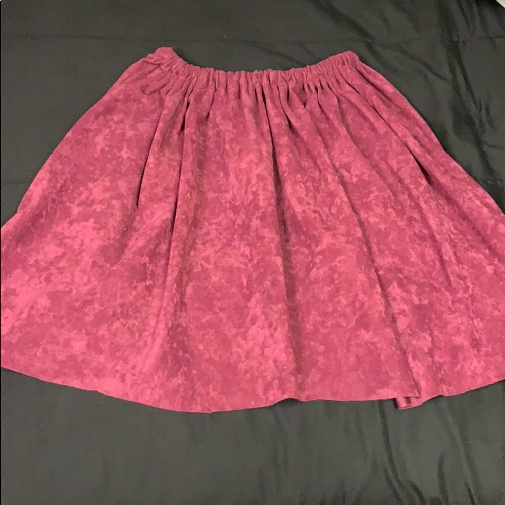 Velvet Skirt (Never Worn)